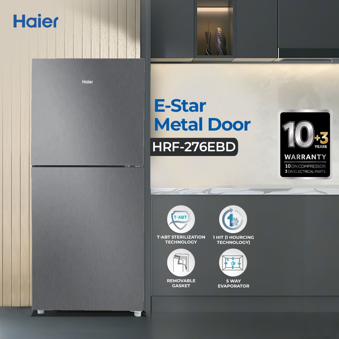 Haier HRF-276 EBS/EBD Refrigerator