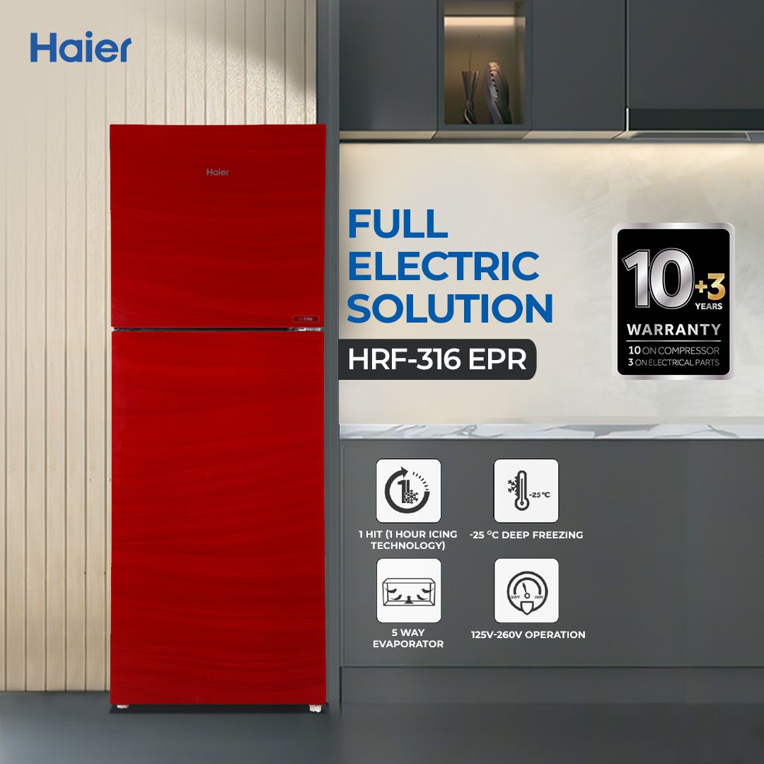 Haier HRF-316 EPR/EPB/EPC/EPG Refrigerator