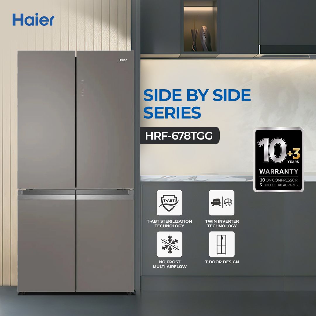 Haier HRF-678TGG+ Refrigerator