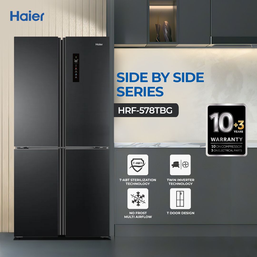 Haier HRF-578TBG+ Refrigerator