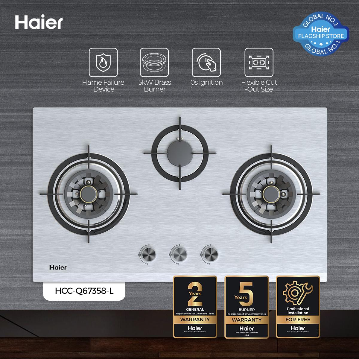 Haier HCC-Q67358+ Gas Hob
