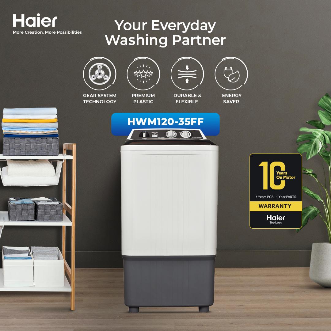 Haier HWM120-35FF Washing Machine
