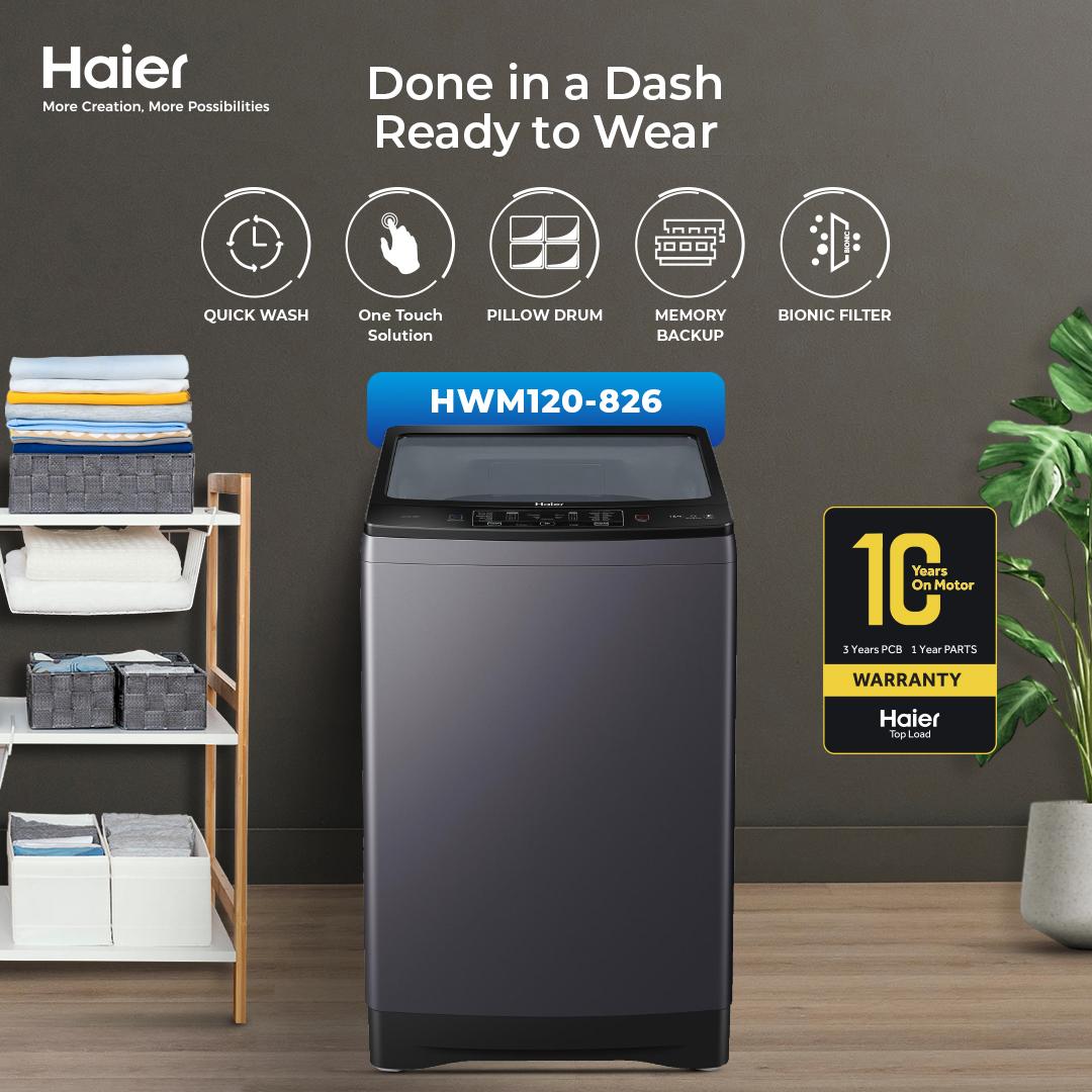 Haier HWM120-826 Washing Machine