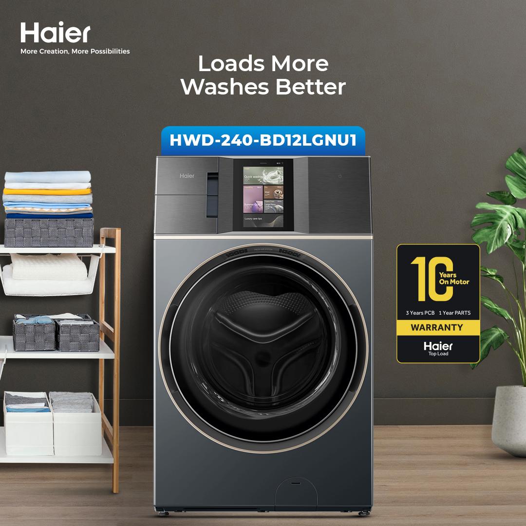 Haier HWD 240-BD12LGNU1 Washing Machine