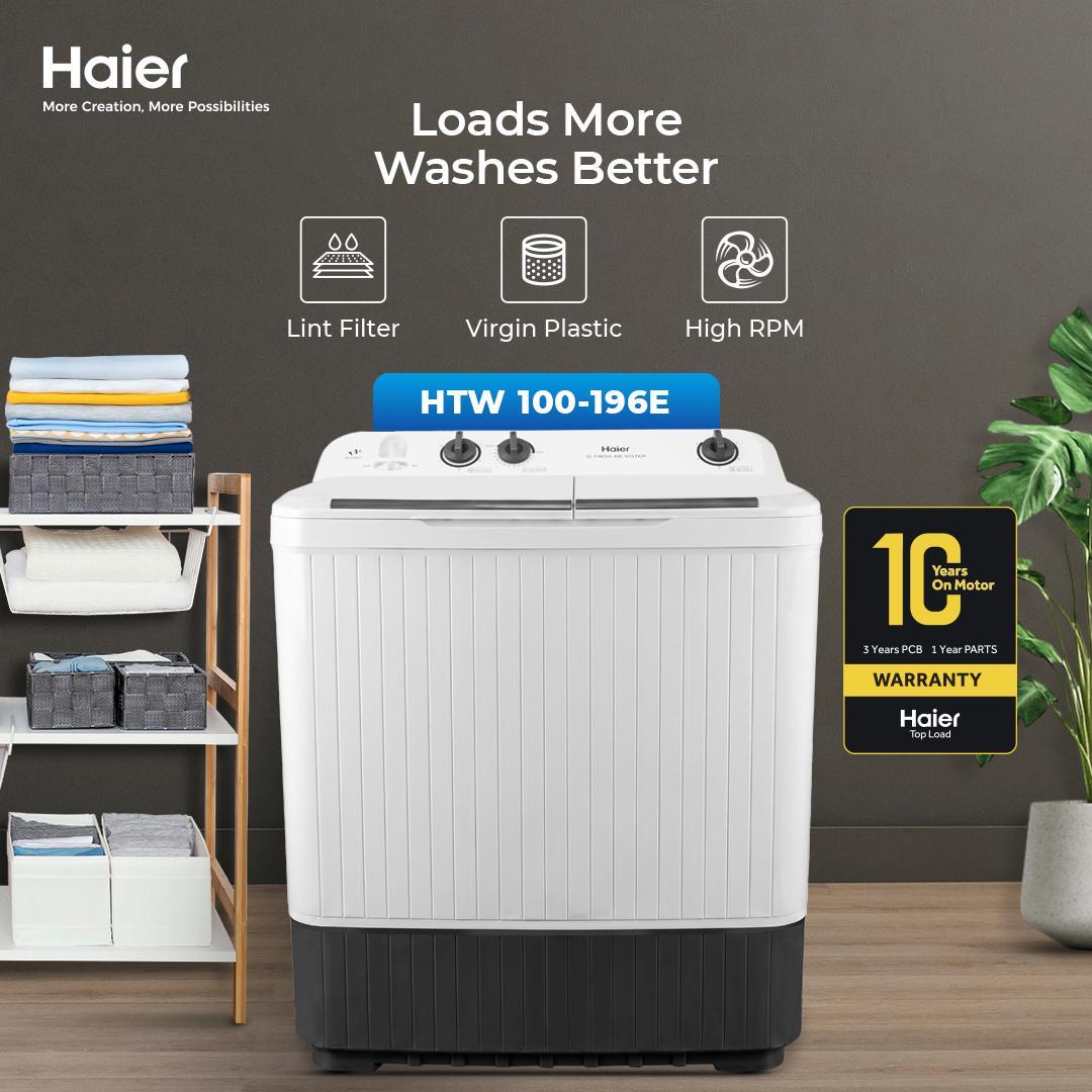 Haier HTW 100-196E Washing Machine