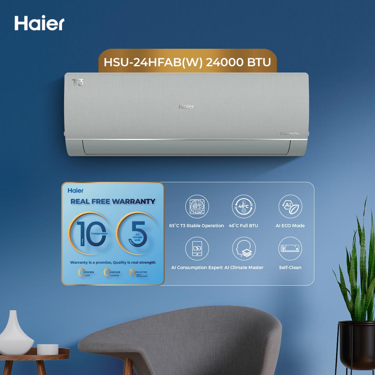 Haier HSU-24HFAB(W) Air Conditioner
