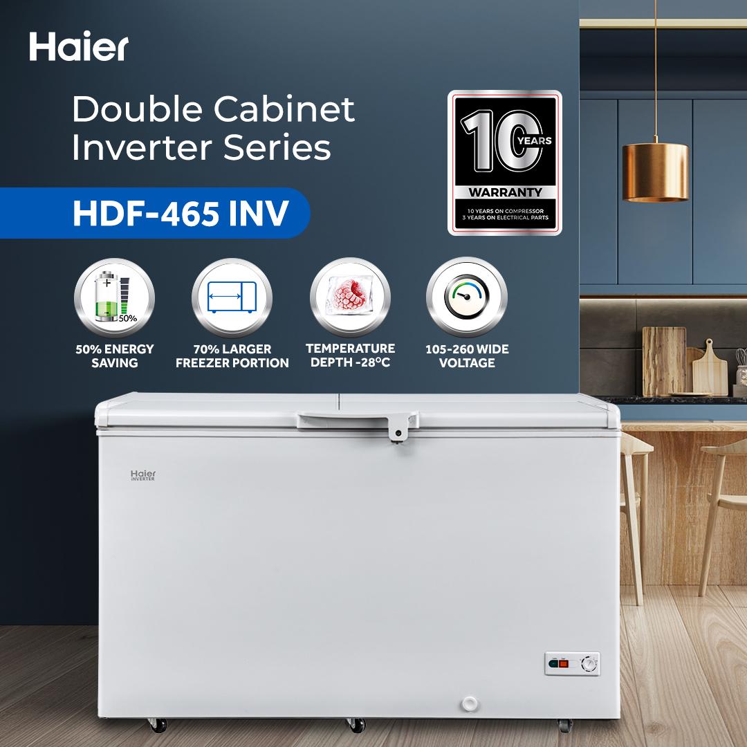 Haier HDF-465INV+ Deep Freezer