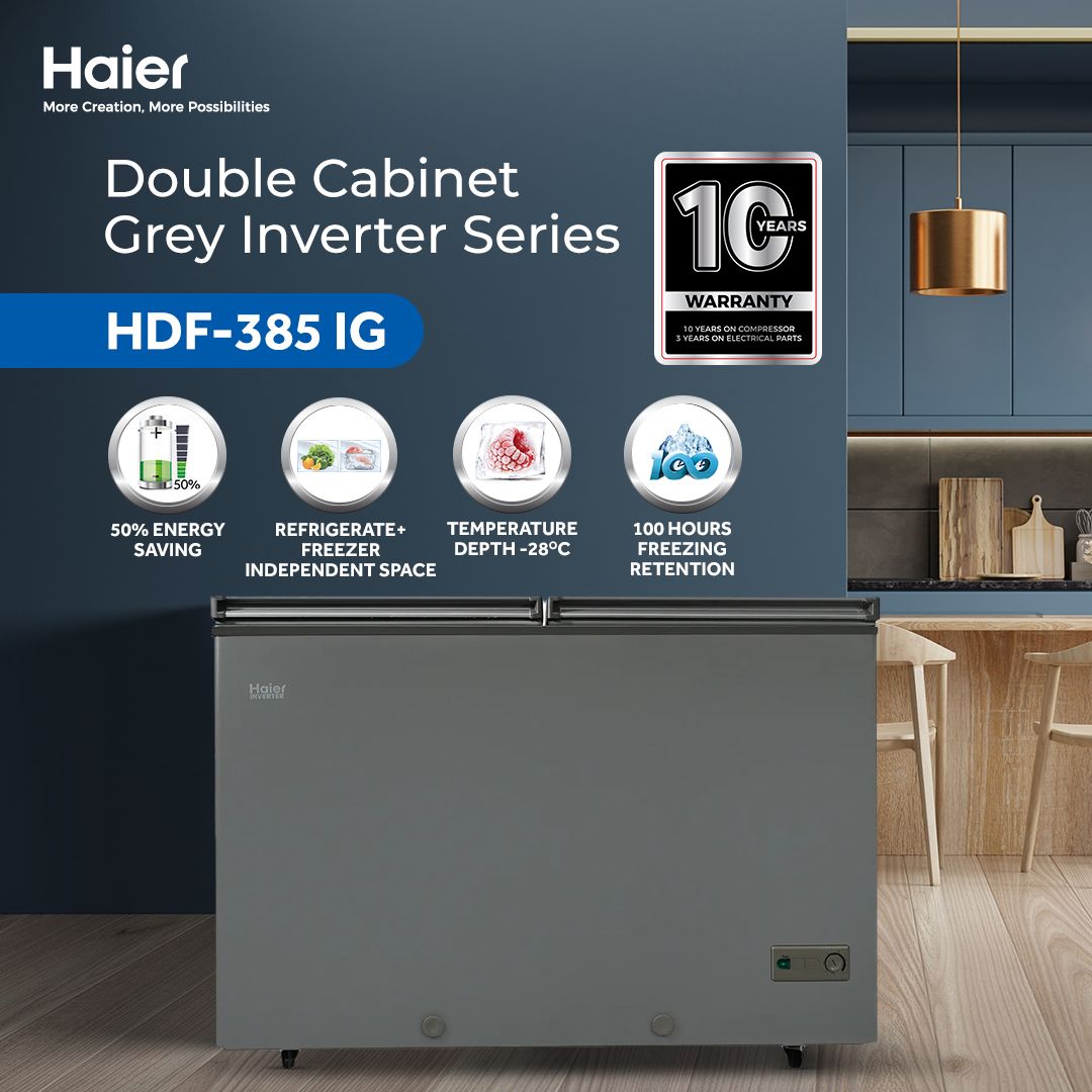 Haier HDF-385 IG Deep Freezer