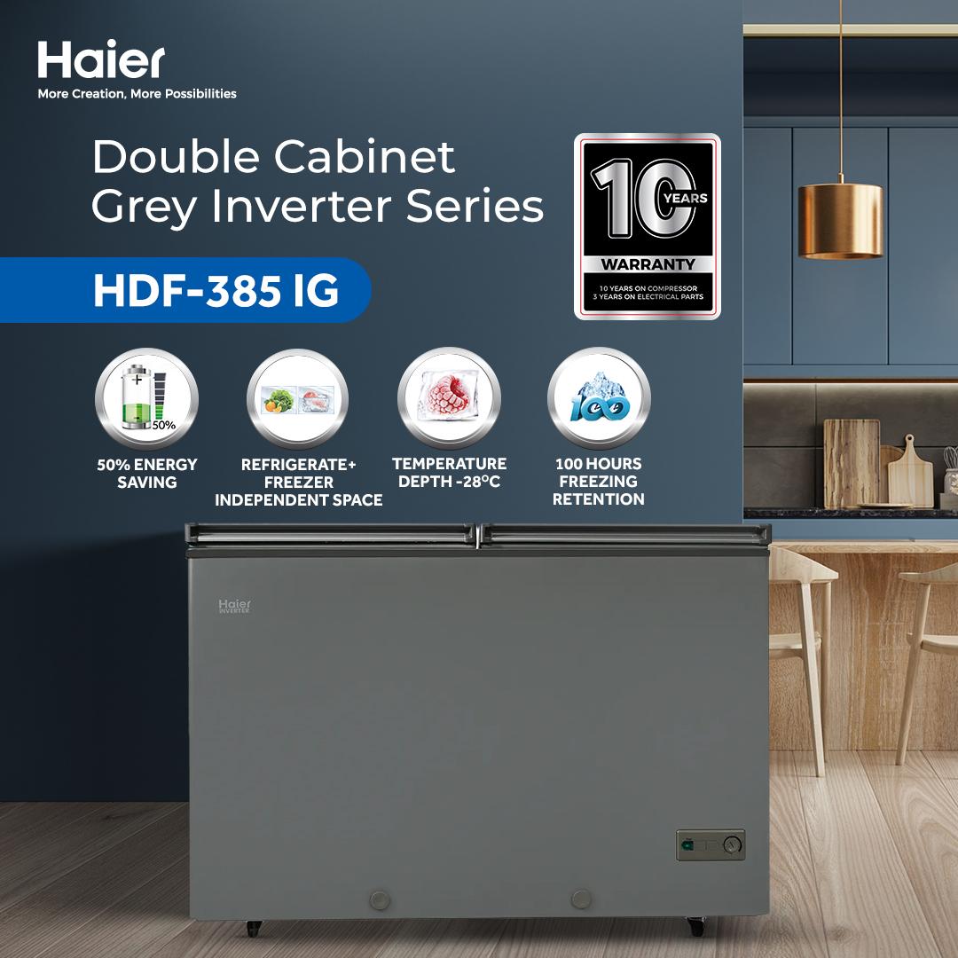 Haier HDF-385 IG Deep Freezer
